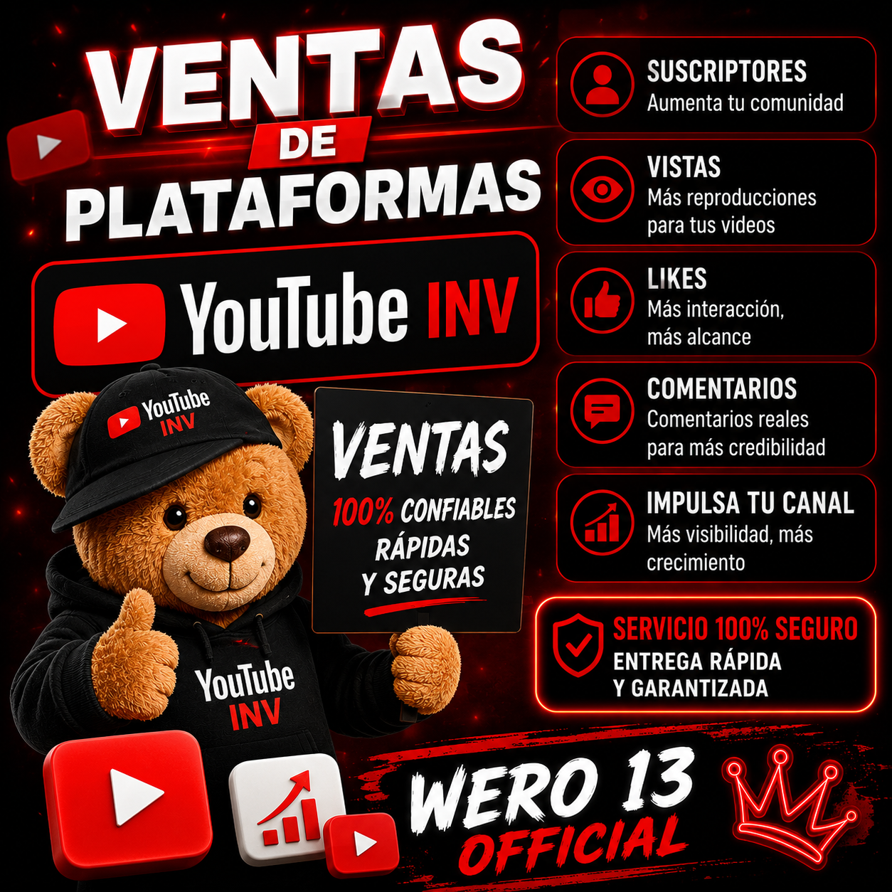 YOUTUBE X INVITACIÓN